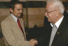 Gerald Grosz mit dem syrischen Verteidigungsminister Mustafa Tlas